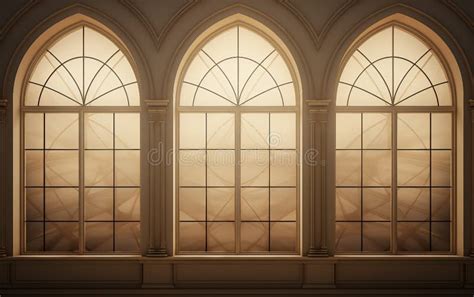 Trapezoid Window On Generative Ai Stock Illustration Illustration Of
