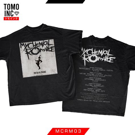 Jual Kaos Band Pria Tomoinc My Chemical Romance Black Parade Sisi