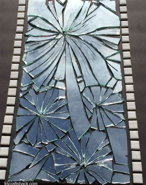 Turn A Broken Mirror Into Art Instead Of Throwing It Away Mosaic