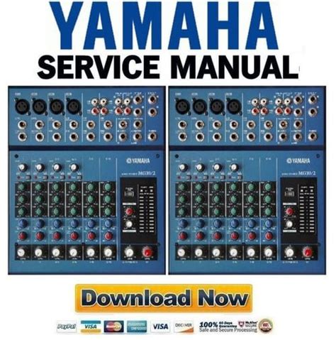 Yamaha MG10 2 Mixing Console Service Manual Repair Guide Tradebit