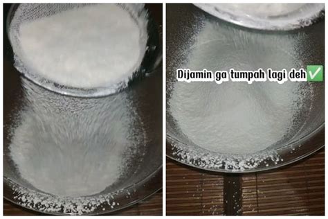 Tak Banyak Yang Tahu Ini Trik Mengayak Tepung Di Saringan Kecil Agar