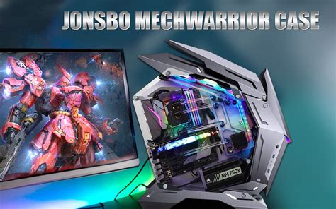 Jonsbo Mechwarrior Mod Gaming Computer Case Support Xl Atx