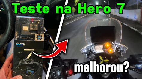 Teste Noturno A Gopro Hero 7 YouTube