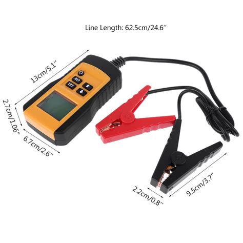 Digital 12v Car Battery Analyzer Automotive Volt C Grandado