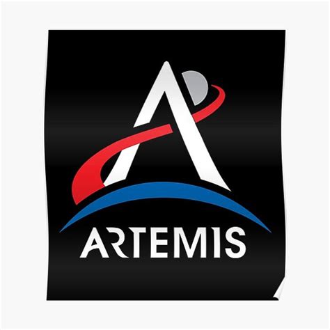 Nasa Project Artemis Program Logo Premium Matte Vertical Poster sold by ...