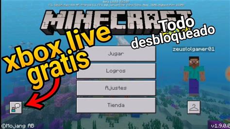 Minecraft Con Xbox Live Gratis Y Sin Licencia Mcpe