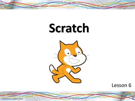 Scratch Lesson 6