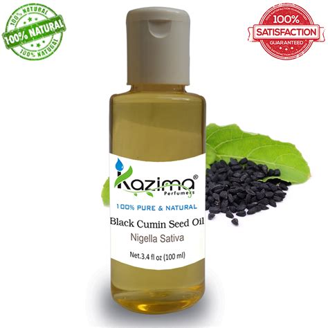 Buy Black Cumin Seed Essential Oil 100ml Pure Natural For Skin Care