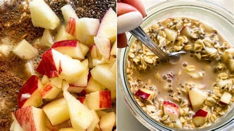 Easy Apple Spiced Overnight Oats Recipe