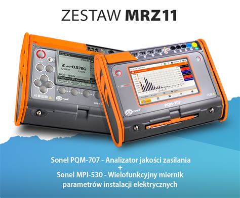 MPI 530 Sonel Miernik instalacji 5500CB lokalizator przewodów Zestaw