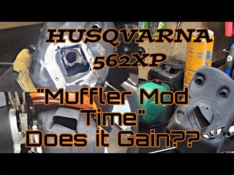 Husqvarna 562xp 26 Muffler Mod Gains These Mufflers Are JUNK Stock