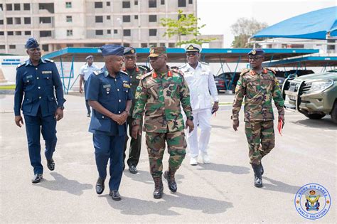 Lieutenant General Oppong Peprah Visits Air Force Headquarters Ghana