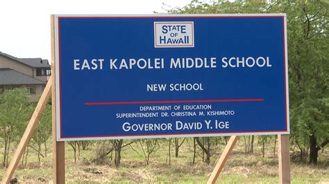 East Kapolei Middle School breaks ground