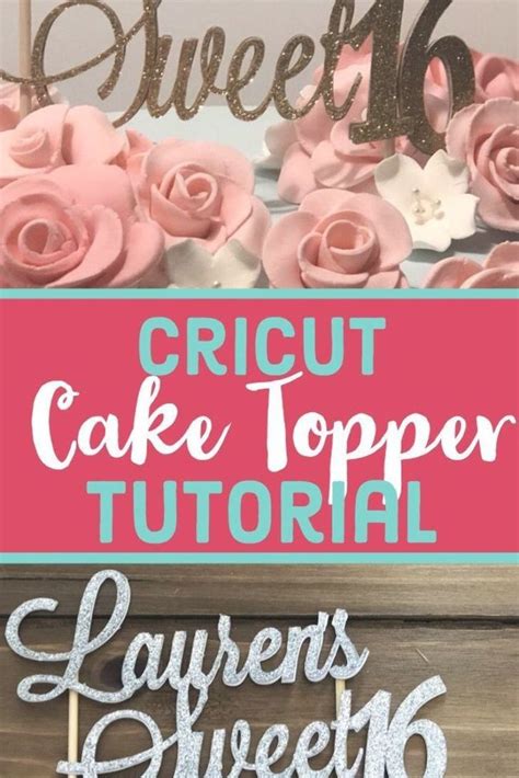 Make Cake Toppers With Cricut Free Svg Templates Artofit