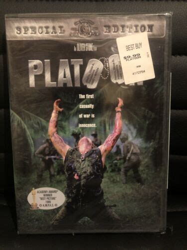 Platoon Dvd Special Edition Single Disc Version Charlie Sheen