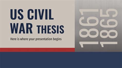 Civil War Powerpoint Template