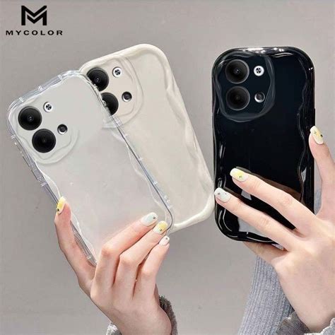 Cream Pattern Shockproof Phone Case For Redmi Note 13 12 12s Pro Pro