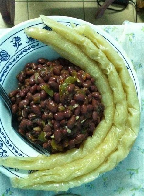 Beans Bobolo African Food Cameroon Food Food