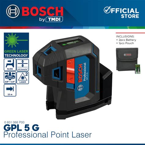 BOSCH Professional Point Laser GPL 5G Self Leveling