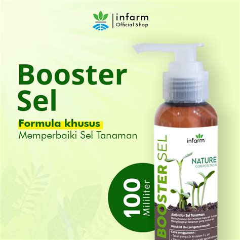 Jual Infarm Booster Sel Suplemen Nutrisi Pertumbuhan Tanaman Sayuran