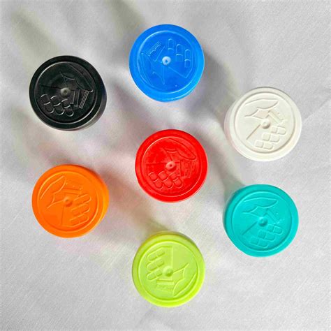 Effervescent Plastic Tube Spiral Desiccant Cap