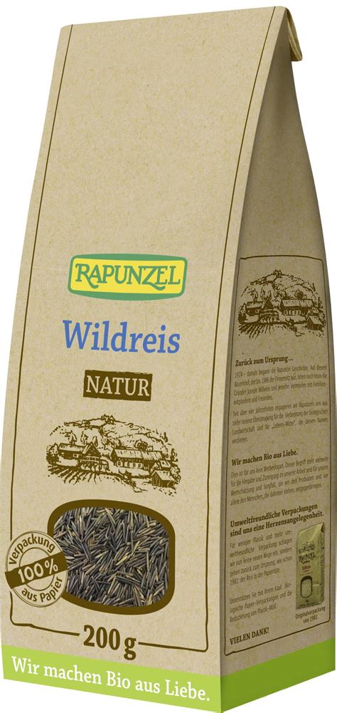 Rapunzel Bio Wildreis Natur G Piccantino Onlineshop Sterreich