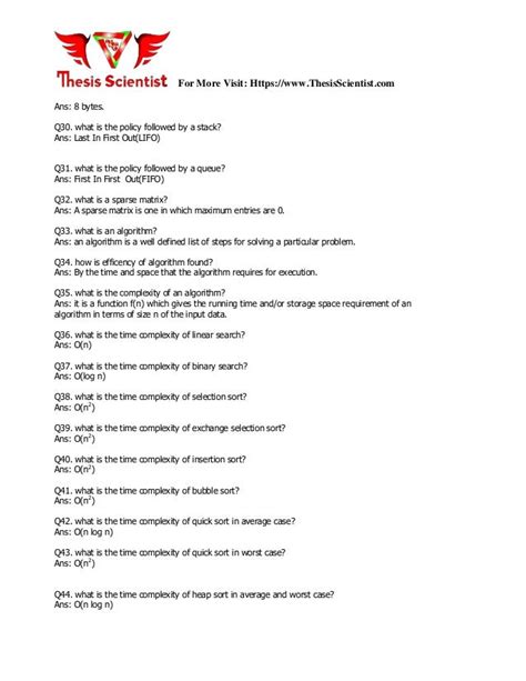 Interview Questions of Data Structure