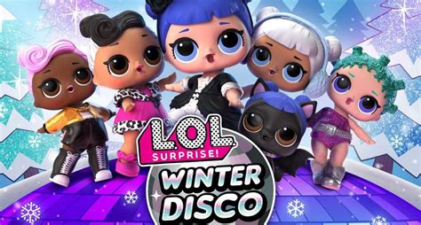 LOL Surprise Winter Disco coloring pages. Print dolls and pets