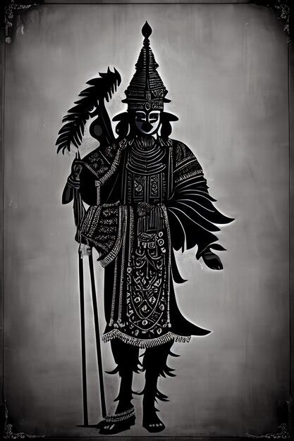 Premium Ai Image Black Shadow