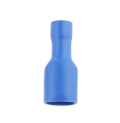 Techno Shoppy 100x Blue Insulated Wire Spade Connector Electrical Crimp