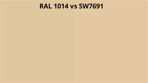 Ral 1014 Vs Sw7691 Ral Colour Chart Uk