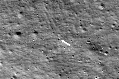 Nasa Lunar Orbiter Images Odysseus Lander On Surface Of The Moon Bbc