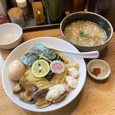 絶品！銀座の有名店でいただく限定塩つけ麺はいかに！【銀座朧月銀座】つけ麺食べたい！