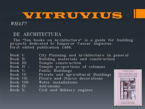 Ong Ax Design Theory Vitruvius Marcus Vitruvius Pollio