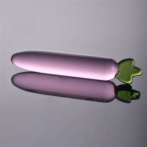 Un Radis Verre Banane Bout Bout Anal Plug Gode P Nis Artificiel
