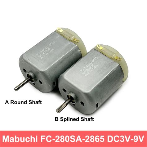 MABUCHI FC-280SA-2865 Carbon Brush Micro Mini 18mm*24mm Electric Motor ...
