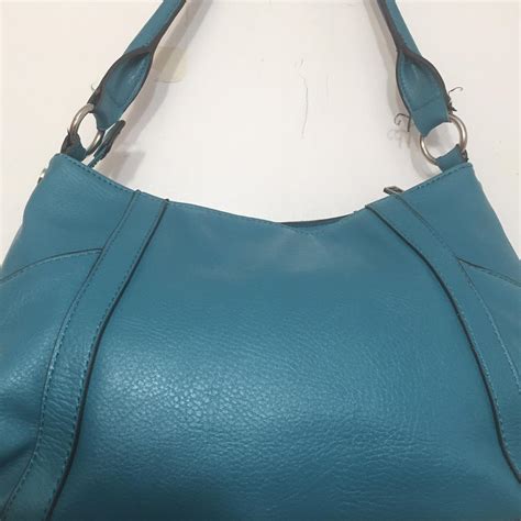 Vtg Liz Claiborne Shoulder Bag Genuine Leather Two Depop