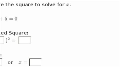 How To Solve Equations By Completing The Square Calculator - Tessshebaylo