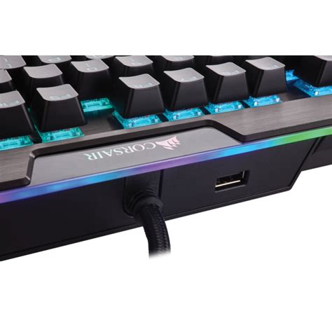 Teclado Gamer Corsair K Rgb Platinum Mec Nico Abnt Switch Cherry Mx