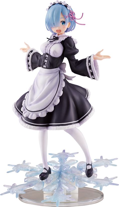 【未開封まとめポスター付】reゼロから始める異世界生活 Amp レム フィギュア Winter Maid Image Ver 12個