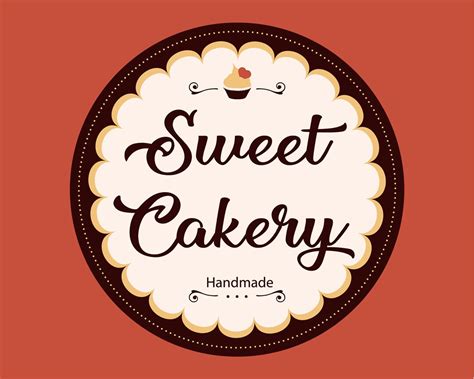 Sweet Cookie Logo Design Bakery Logo Cupcake Logo Cookie Logo Cake