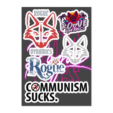 Rogue Sticker Sheet 1 Rogue Dynamics