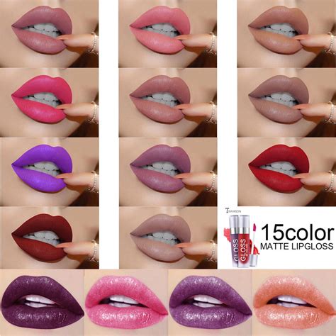 Cores Batom Mate Para Os Lábios Nude Shopee Brasil