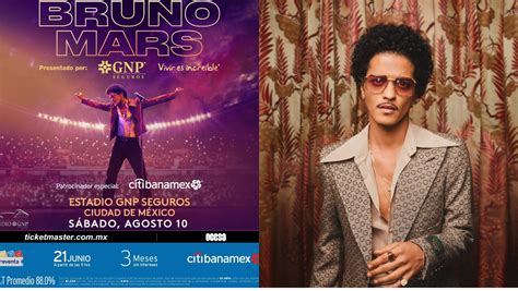 Bruno Mars Viene A M Xico Para Inaugurar El Nuevo Estadio Gnp Seguros