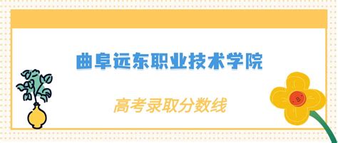 曲阜远东职业技术学院各专业录取分数线2024是多少？附最低位次排名 高考100