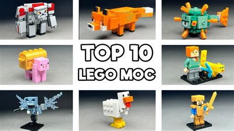 TOP 10 Ide Minifigures Lego Minecraft | Bagaimana melakukannya | Vidio