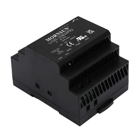 Блок питания на DIN-рейку AC/DC LI100-20B24PR2 24V 4.2A 101W MORNSUN ...