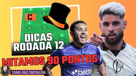 Cartola Fc Dicas Da Rodada Mitamos Pontos Youtube