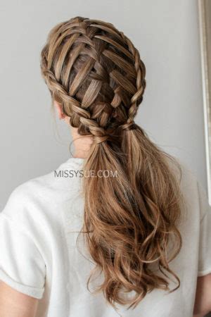 Waterfall Braid Double Dutch Braids Missy Sue