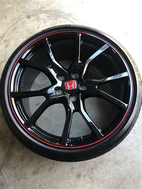 Fs Oem Ctr Wheels Tires Black Lugs Locks Honda Civic Forum